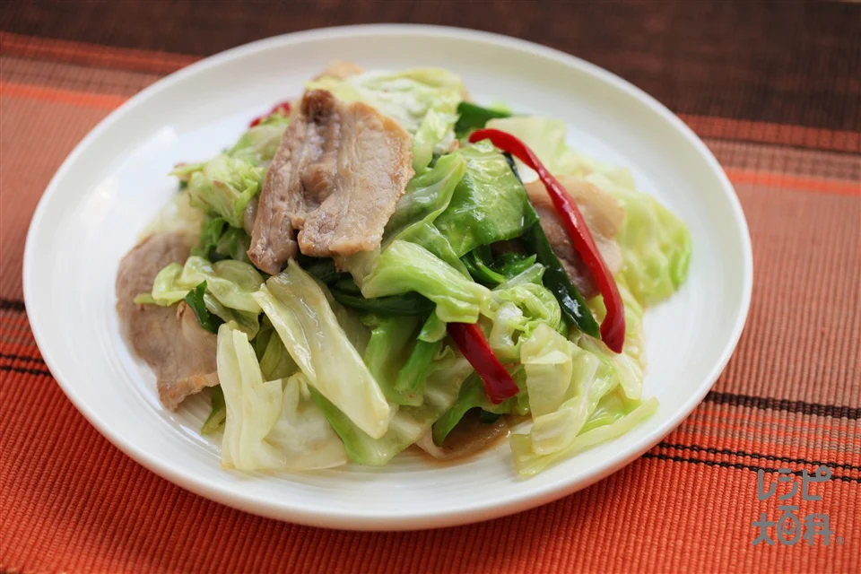 香味肉野菜炒め