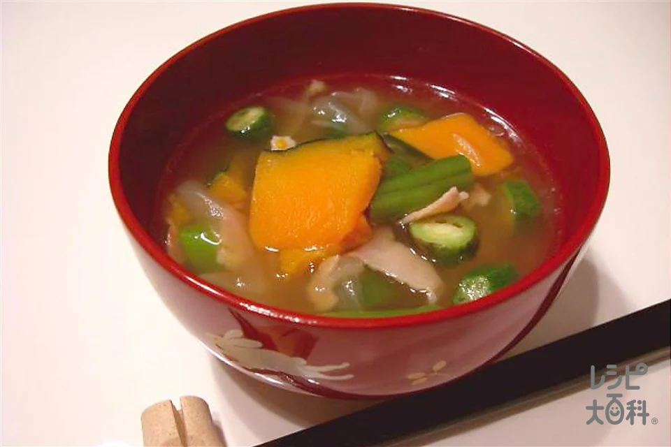 夏野菜のおかず椀 ~和風~
