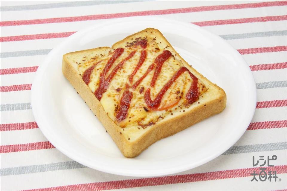 「ほんだし」PIZZA風トースト