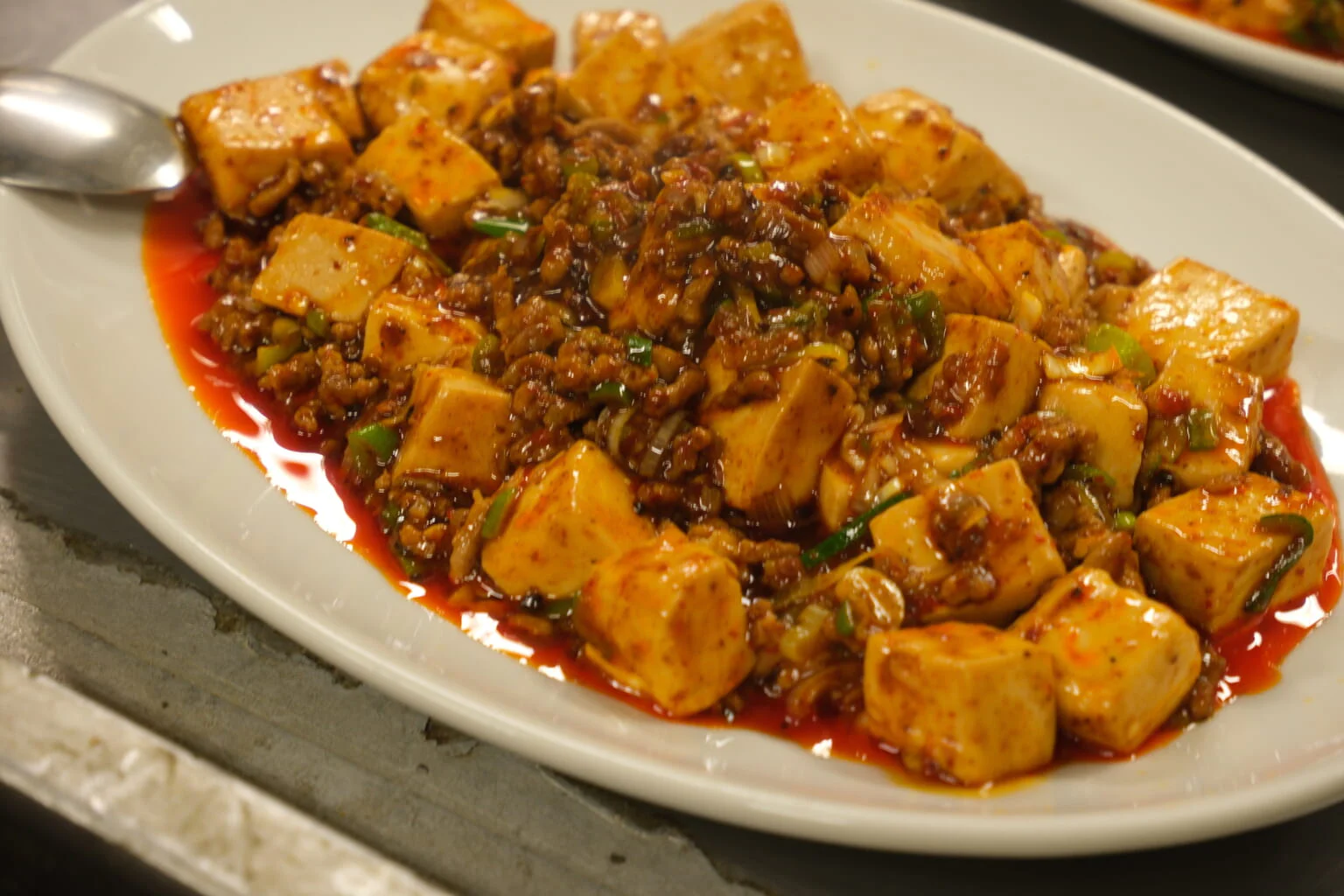 「Cook Do®」＜極 麻辣麻婆豆腐用＞を使って社員が作った麻婆豆腐