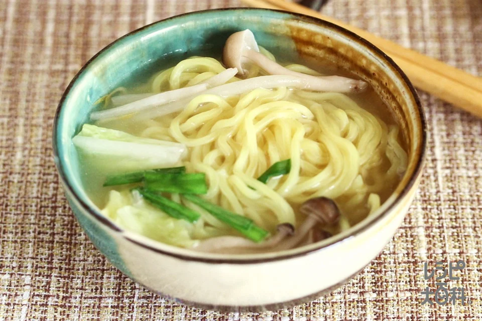 ワンタン鍋シメラーメン