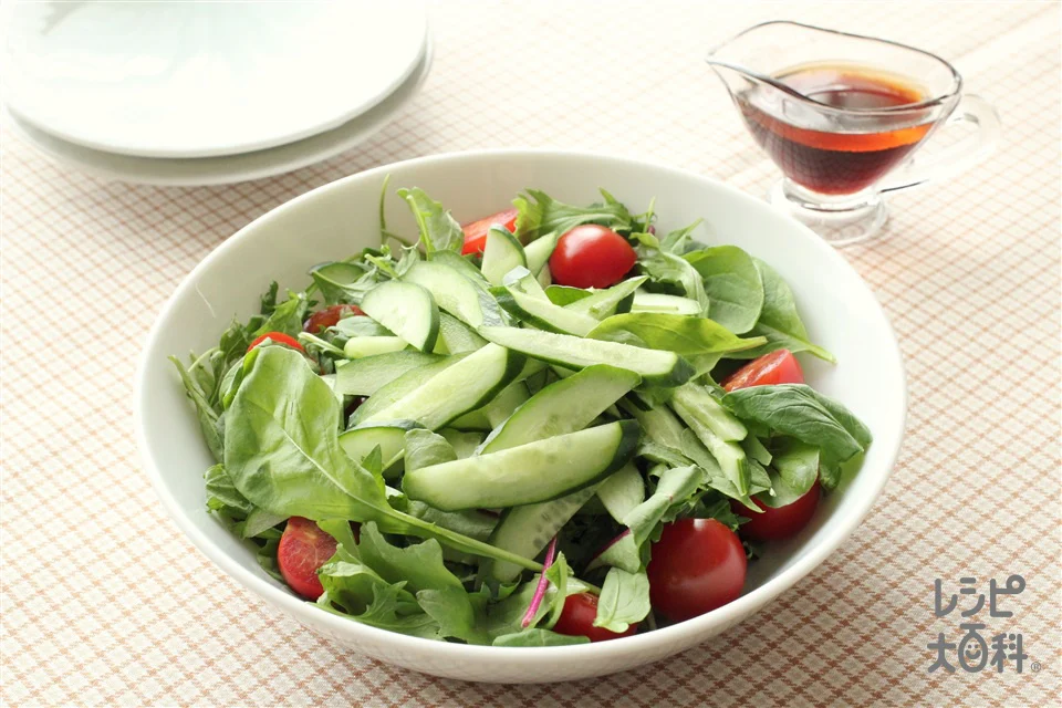 野菜サラダ 中華ドレッシング