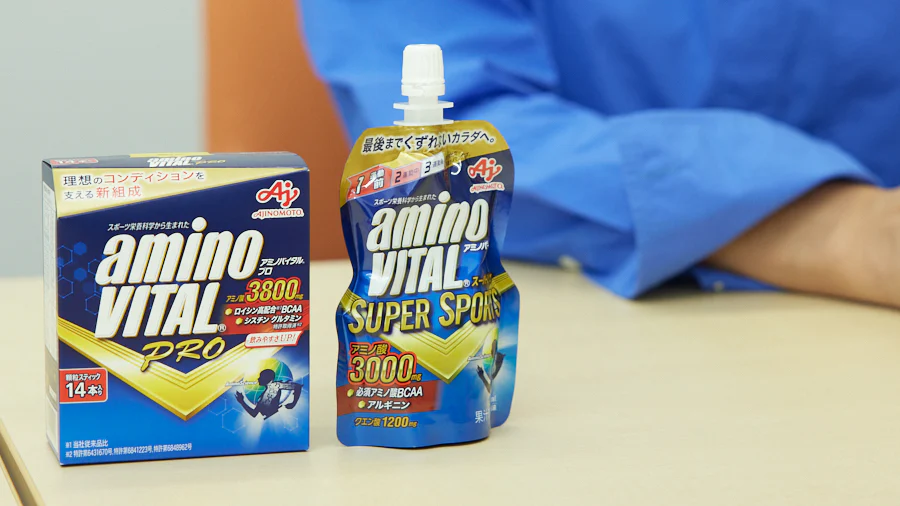 味の素社独自の技術×トップアスリートの声により開発されたのが「アミノバイタル®」