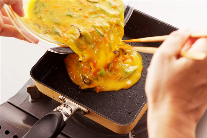 彩り野菜卵焼きのつくり方_4_1