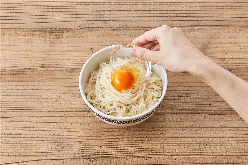 鶏だし香る!かま玉そうめんのつくり方_2_1