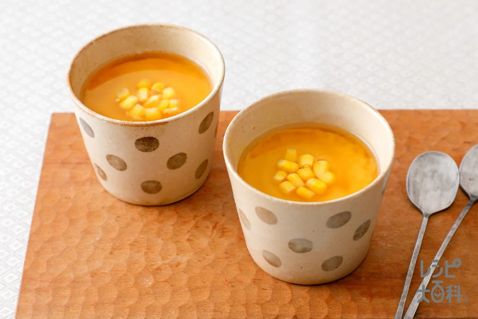 コーン茶碗蒸し和風あん