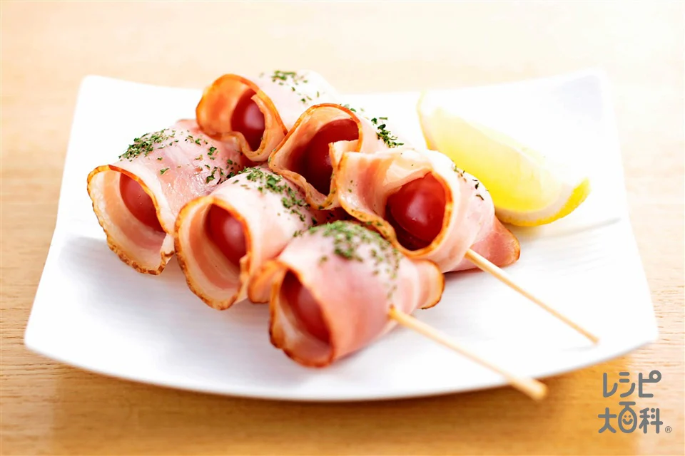 秒速 トマトのベーコン巻