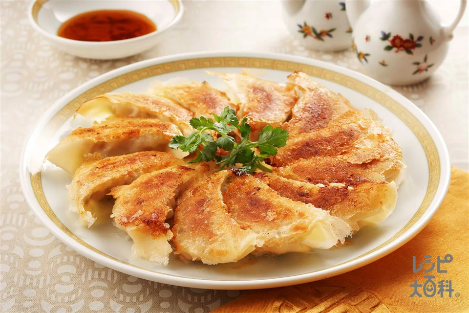 白菜の焼き餃子