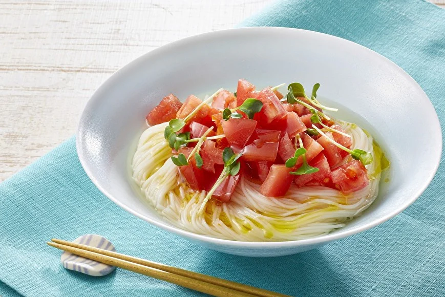 七夕にもぴったり！
いつもの「そうめん」がもっと
おいしくなる脱マンネリレシピ