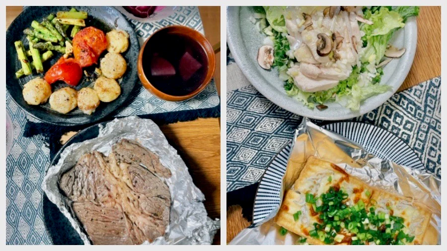 週に一度の晩餐会を楽しみながら料理のアイデアを拝借