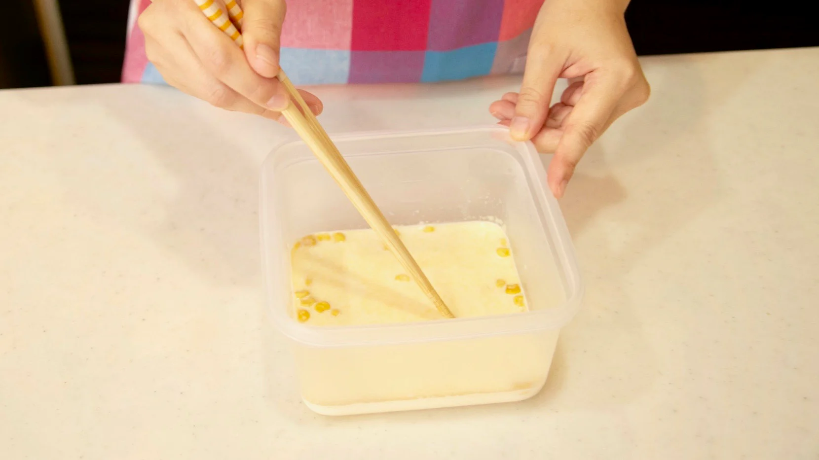 卵なしでもふっくら仕上がる!コーンクリーム蒸しパンの作り方