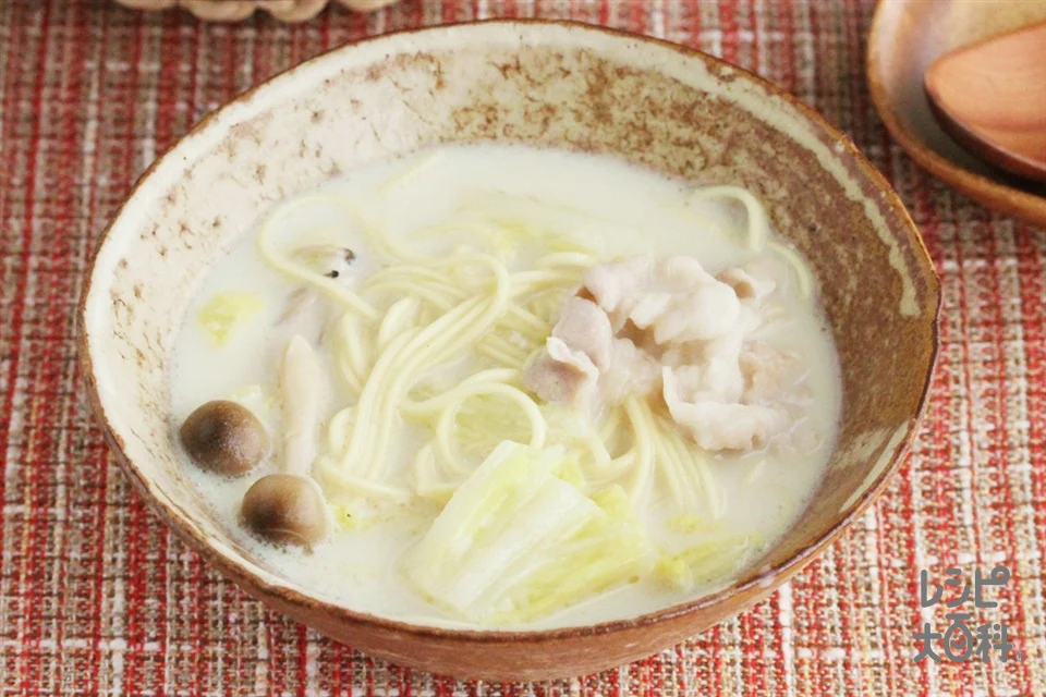 濃厚豆乳鍋シメラーメン