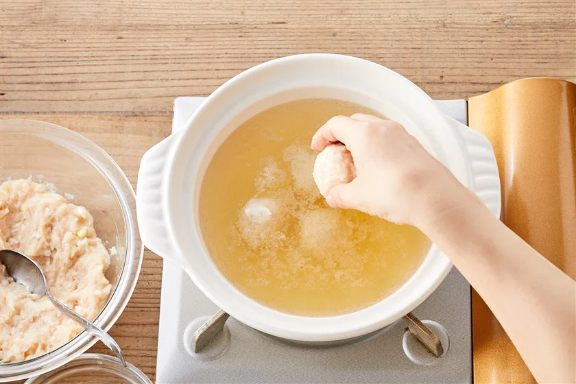 鶏だんご鍋のつくり方_8_1