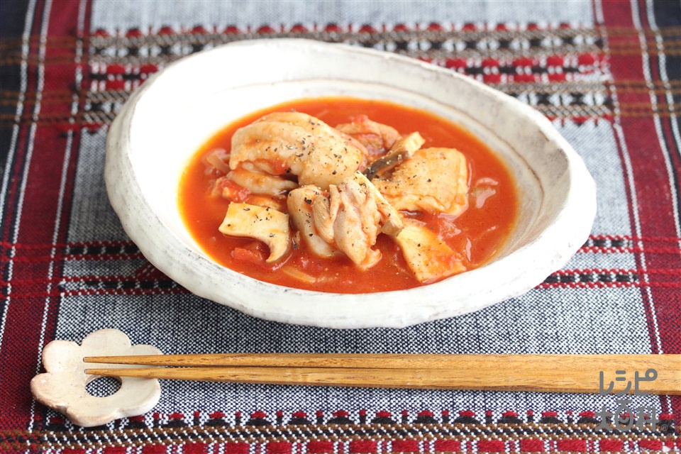 鶏肉の和風トマト煮の作り方 | レシピ |【味の素パーク】