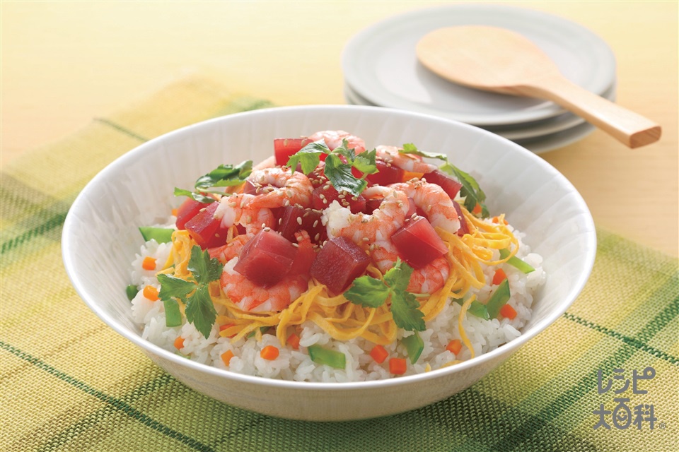 海鮮ちらしずしの作り方 | レシピ |【味の素パーク】