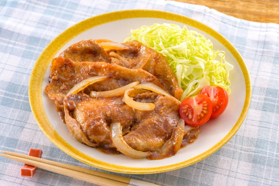 甘からしょうが焼き