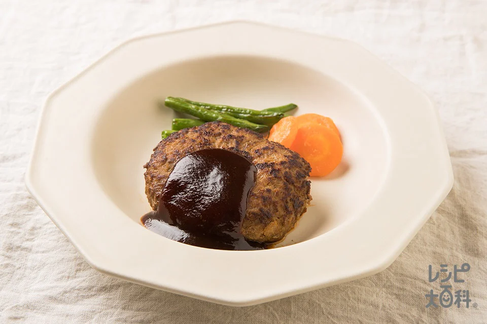 肉汁ギュギュッと!ハンバーグ