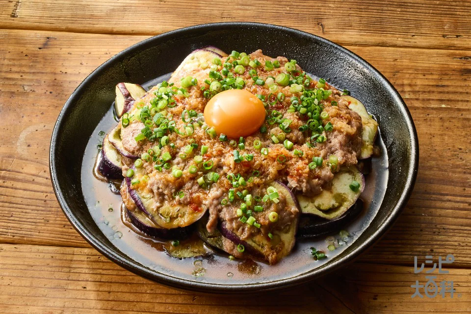 地層蒸し麻婆茄子