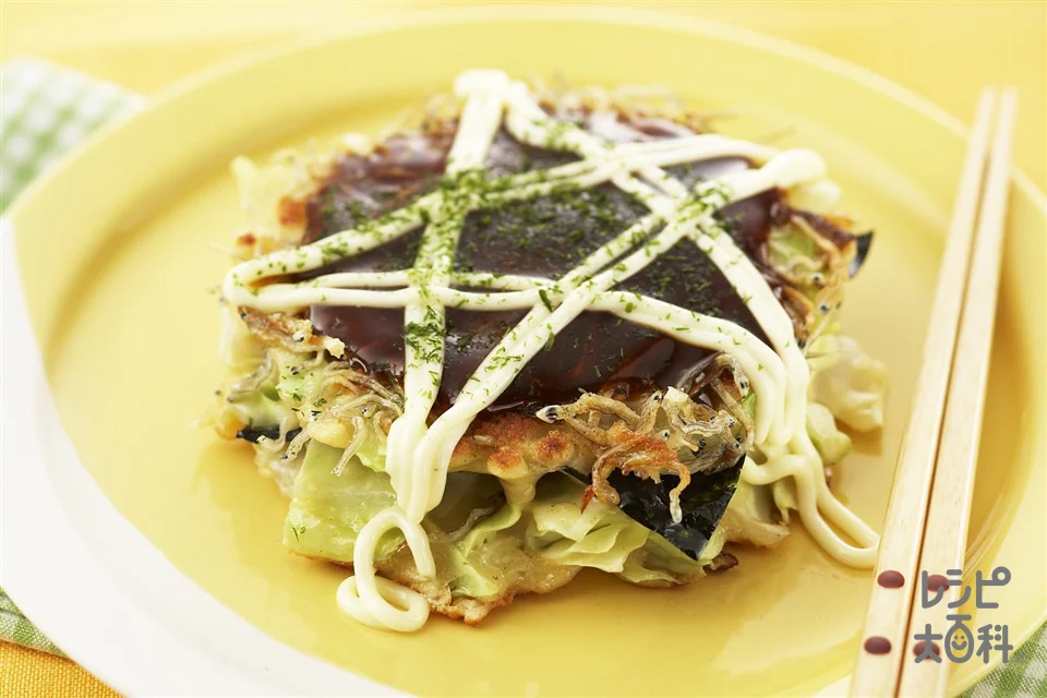 じゃこのりミニお好み焼き