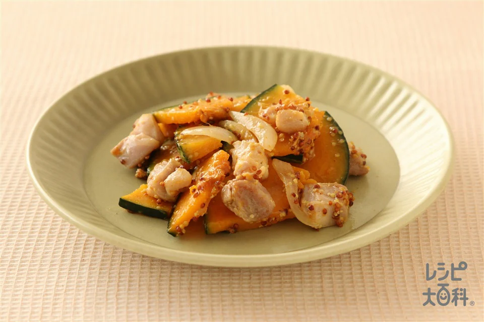 鶏肉のジャーマンかぼちゃ