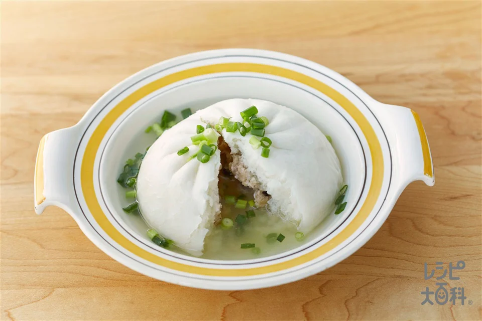 丸鶏肉まんスープ