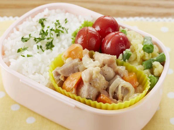 チキンのレモン煮弁当