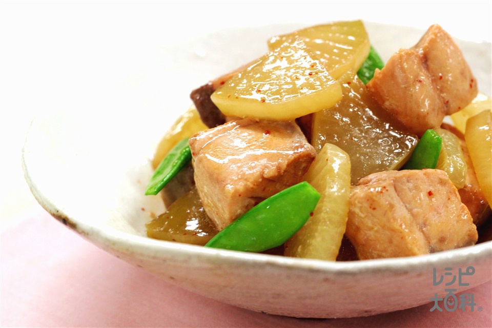 さけと大根の煮物