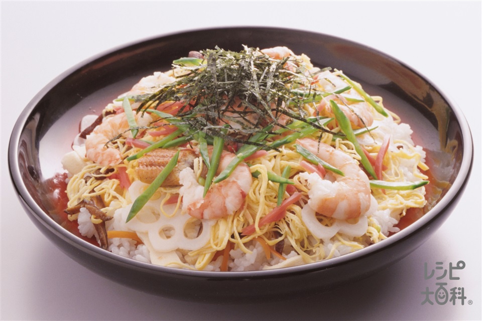 ちくわと高野豆腐入りちらしずしの作り方 | レシピ |【味の素パーク】