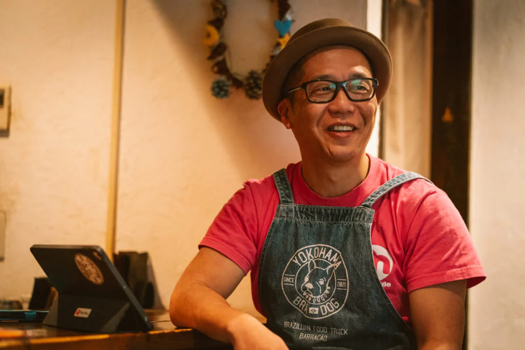 学生時代、音楽をやっていた副島さん。