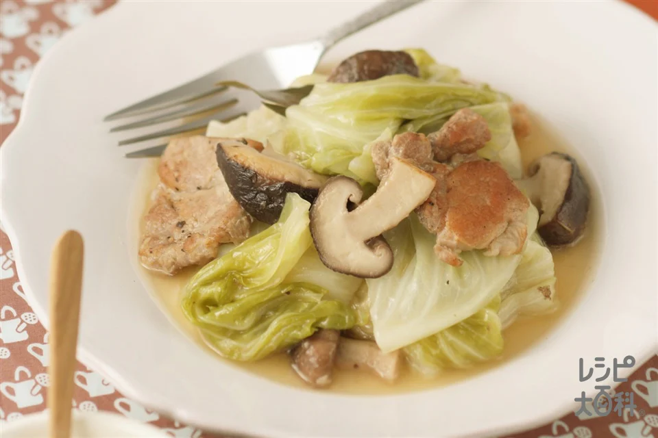 とろ～りキャベツと豚肉のスープ煮