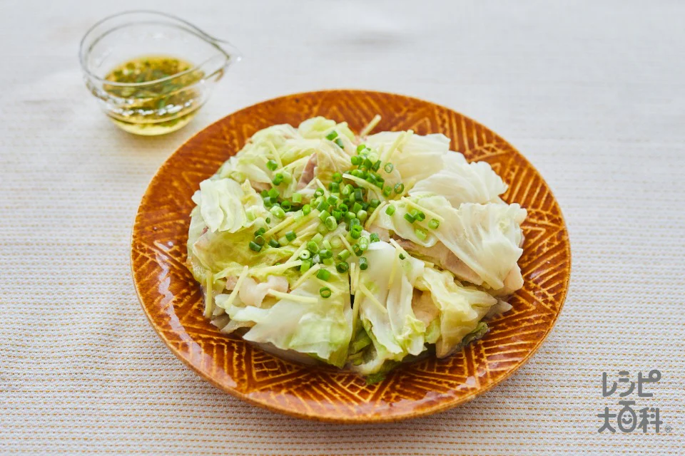 フライパンで!キャベツと豚肉の重ね蒸し