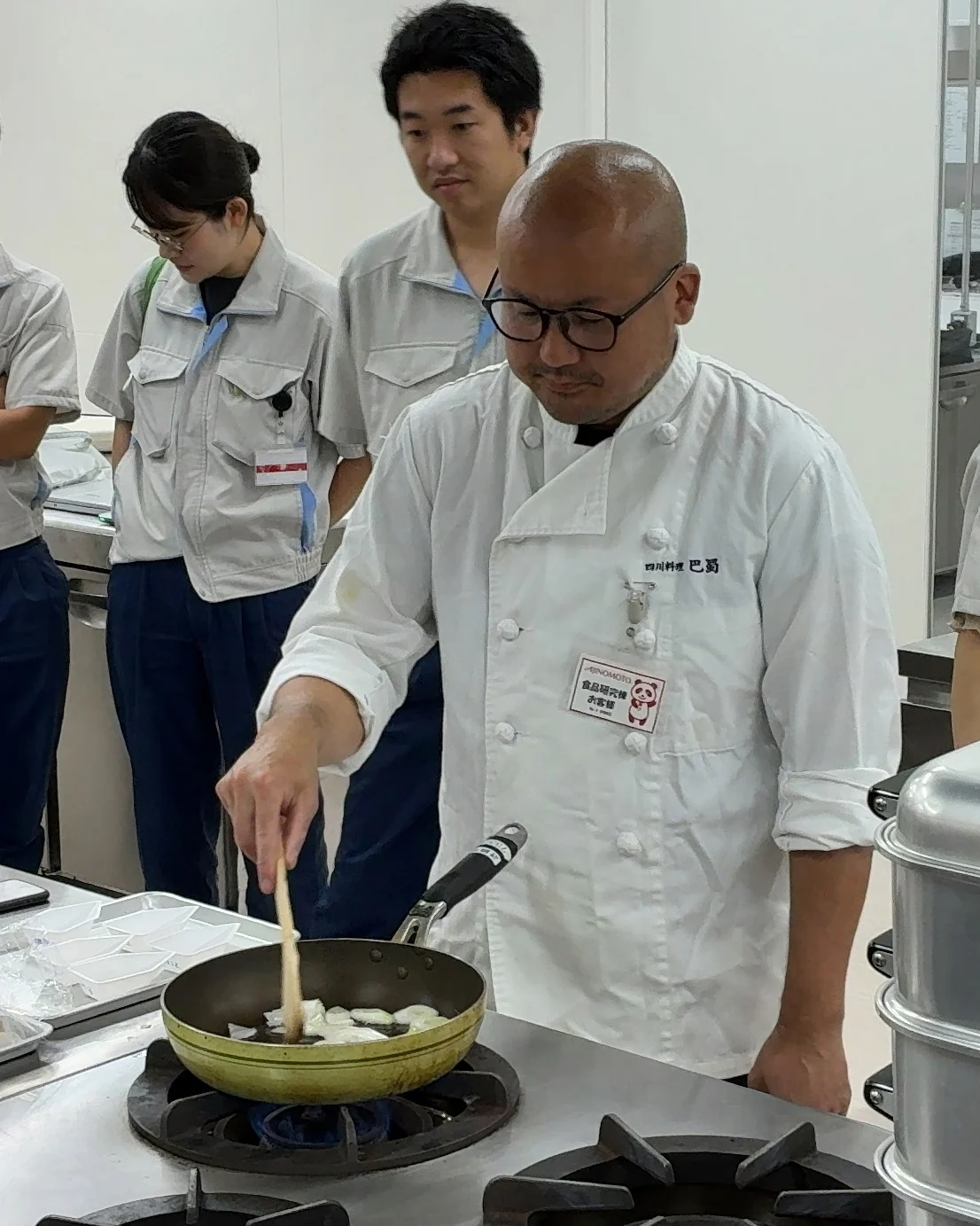 食品研究所で行われた勉強会の様子