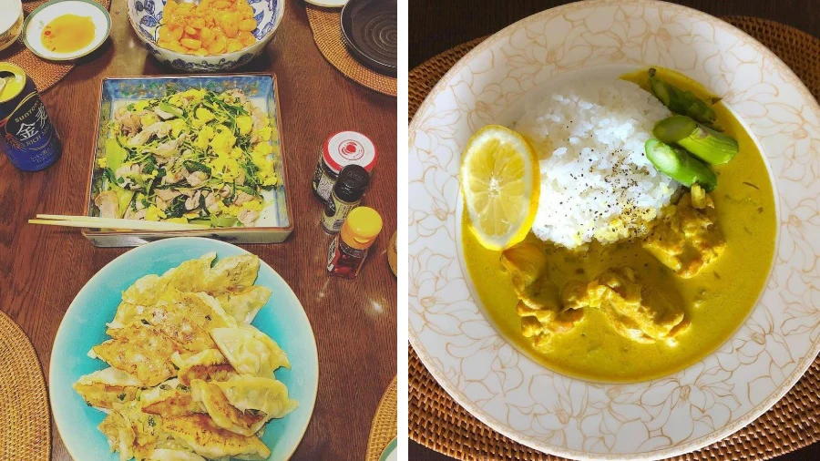 作って食べる喜びに目覚めた実家での食事会