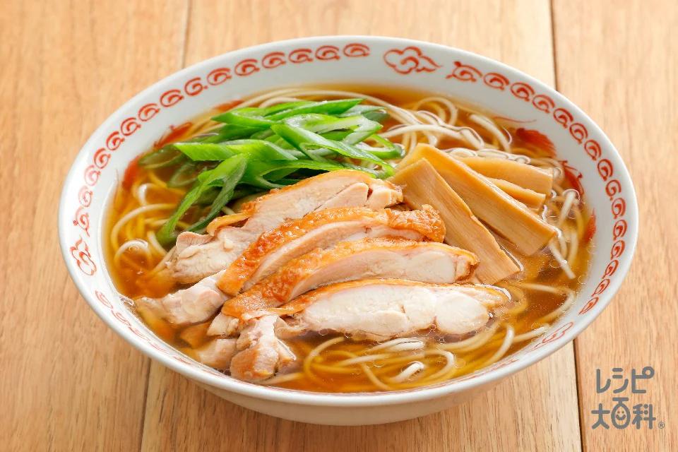 岡山風　鶏ラーメン