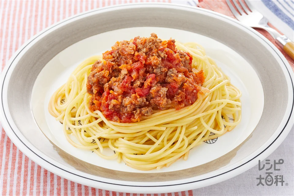ミートソーススパゲッティ