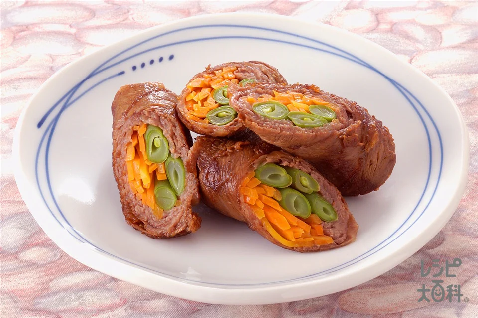 牛肉の野菜巻き