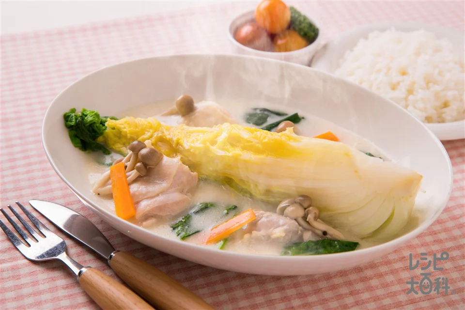 白菜ごろっと!クリームスープ