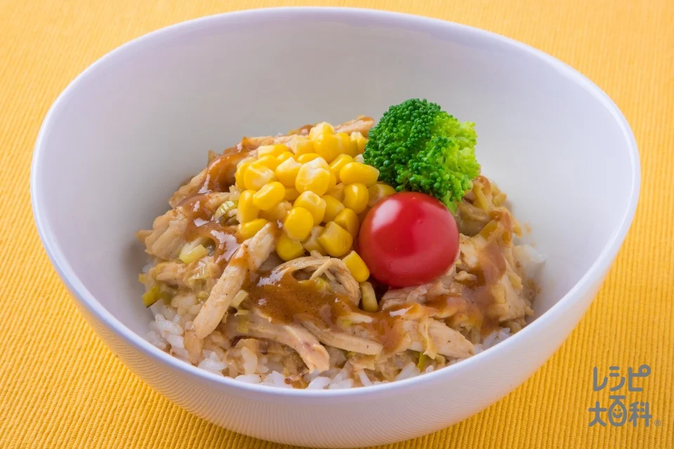 超速!サラダチキンのカラフルベジ丼