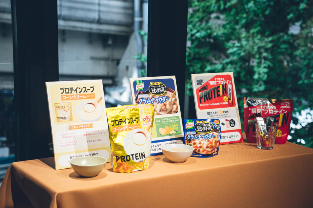 行楽の秋——たんぱく質をおいしく、簡単に!