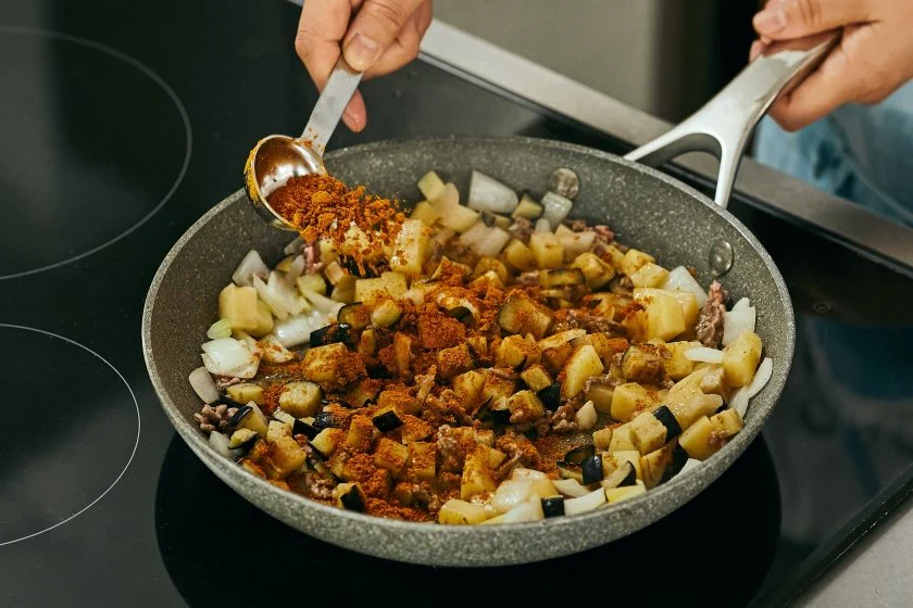 ゴロゴロ野菜の無水キーマカレーのつくり方_2_1