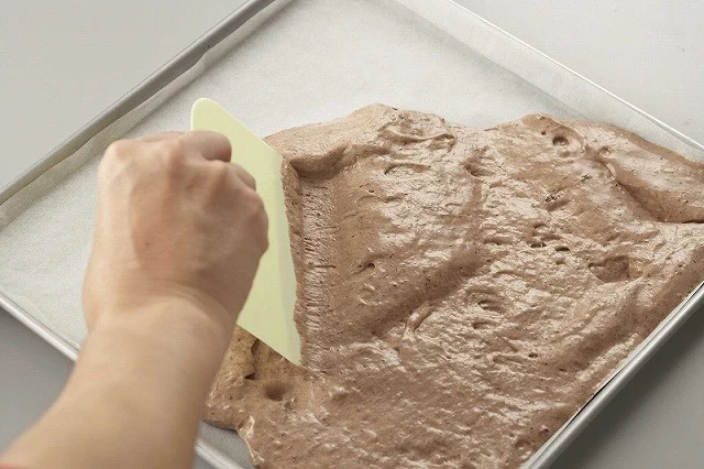 ハートのココアロールケーキのつくり方_4_3