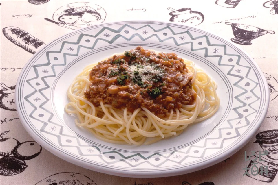 本格ミートソーススパゲッティ