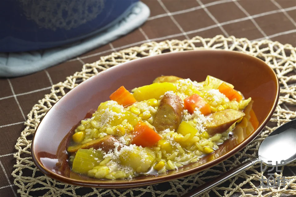 ナイス リメイク!カレーリゾット
