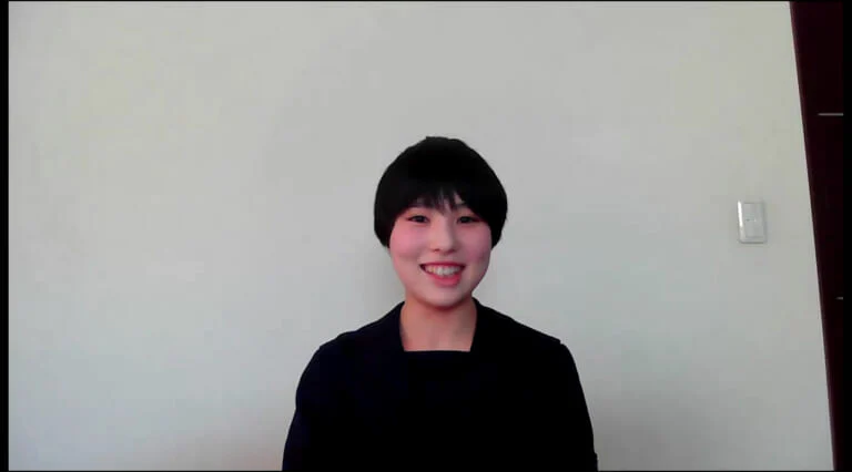 木戸ひかりさん（北海道・藤女子高等学校 1年）