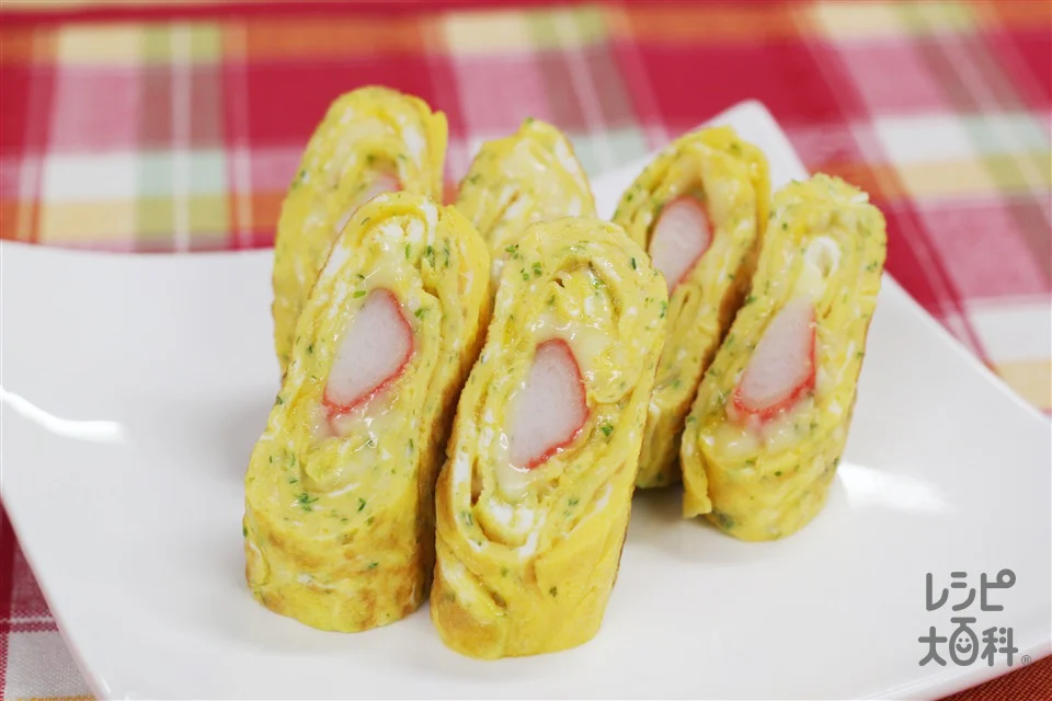 チーズinうず巻き卵