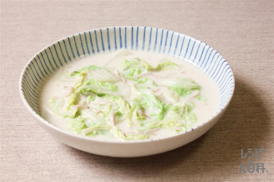 ハムと白菜のクリーム煮