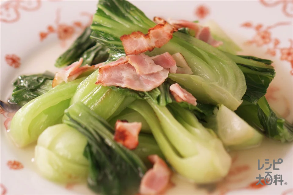 チンゲン菜のスープ煮