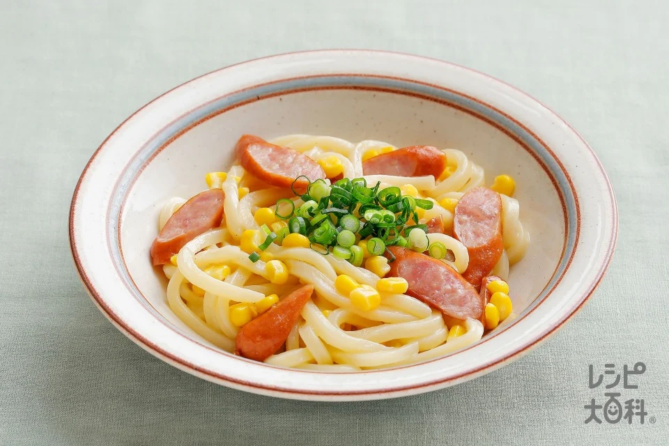 バタコーンソメうどん