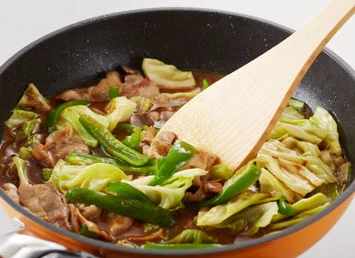 豚肉とキャベツの炒めカレーのつくり方_3_3