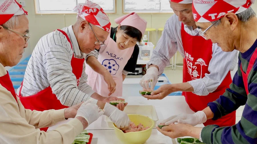 減災のためにも、バランスよく食べることを伝えていきたい